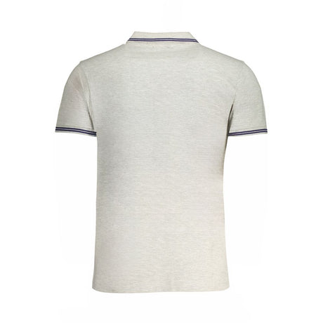 Cavalli klasse grå bomuld poloshirt