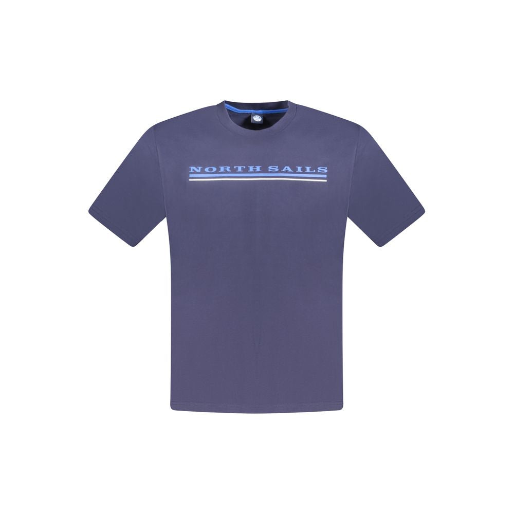 North Sails blå bomuld herre T-shirt