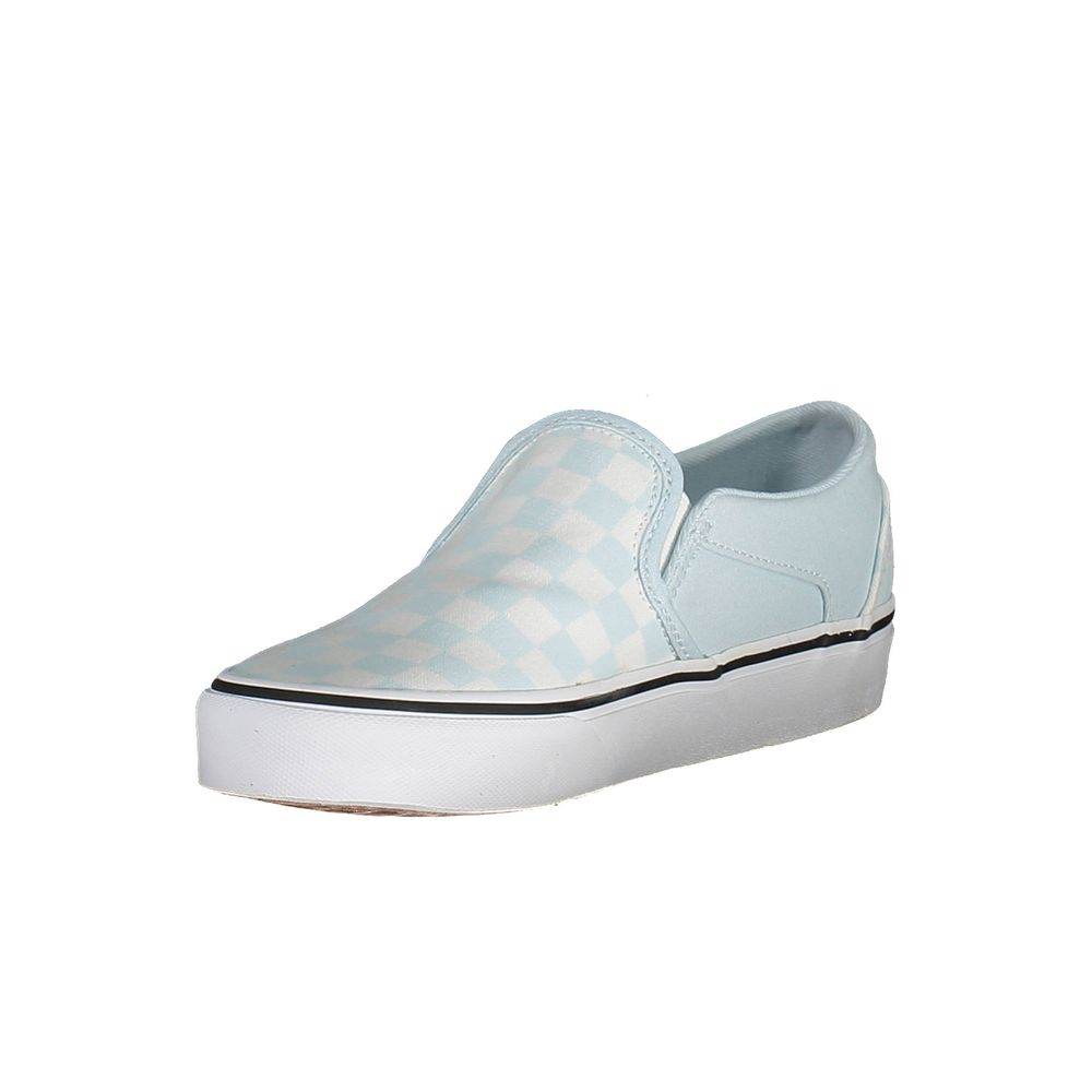 Vans Light Blue Polyester Women Sneaker - Hilstor