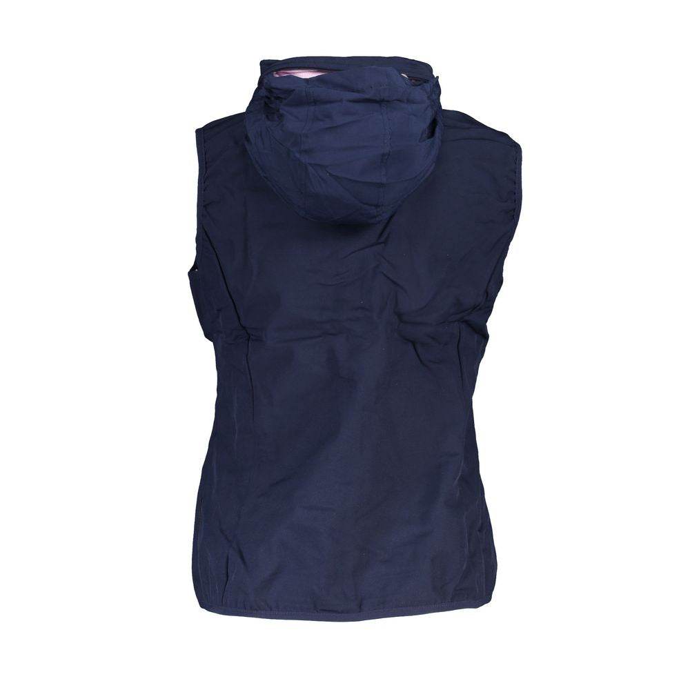 Scuola Nautica Blue Polyester Women Jacket - Hilstor