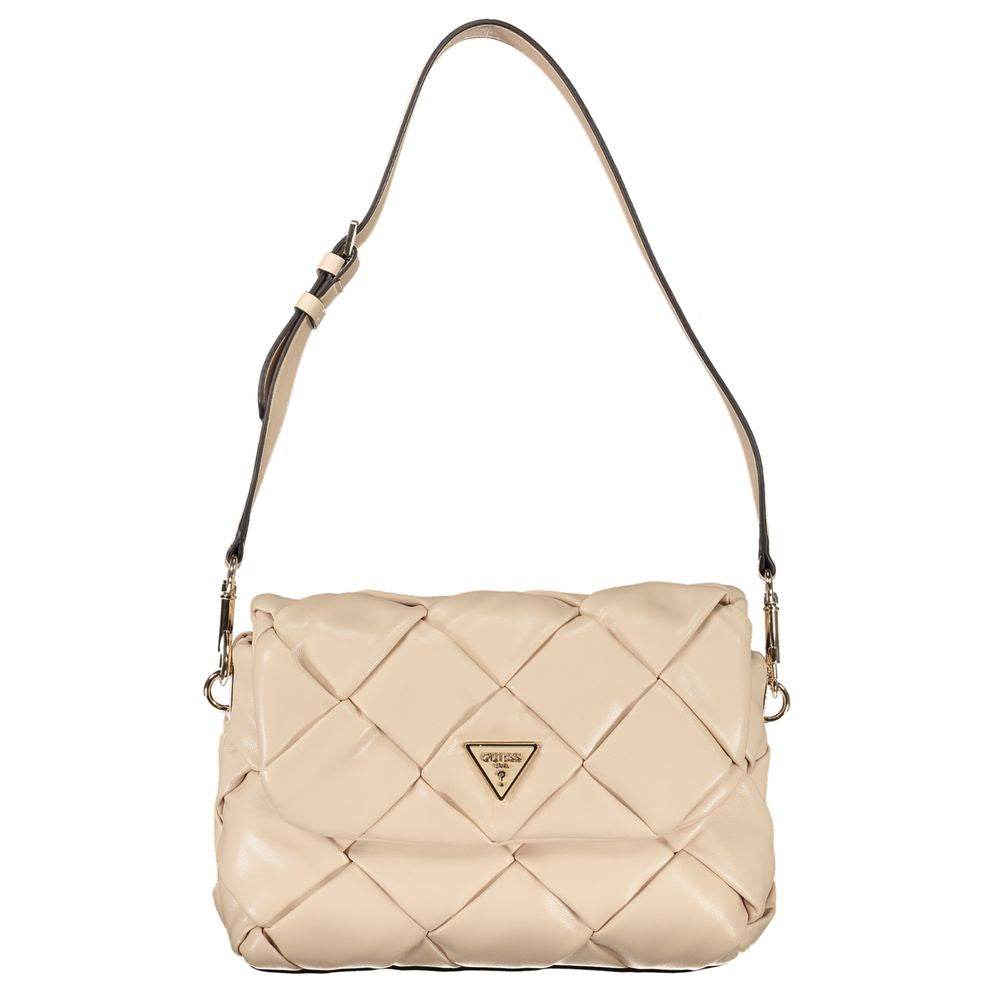 Guess Jeans Pink Polyethylene Handbag - Hilstor