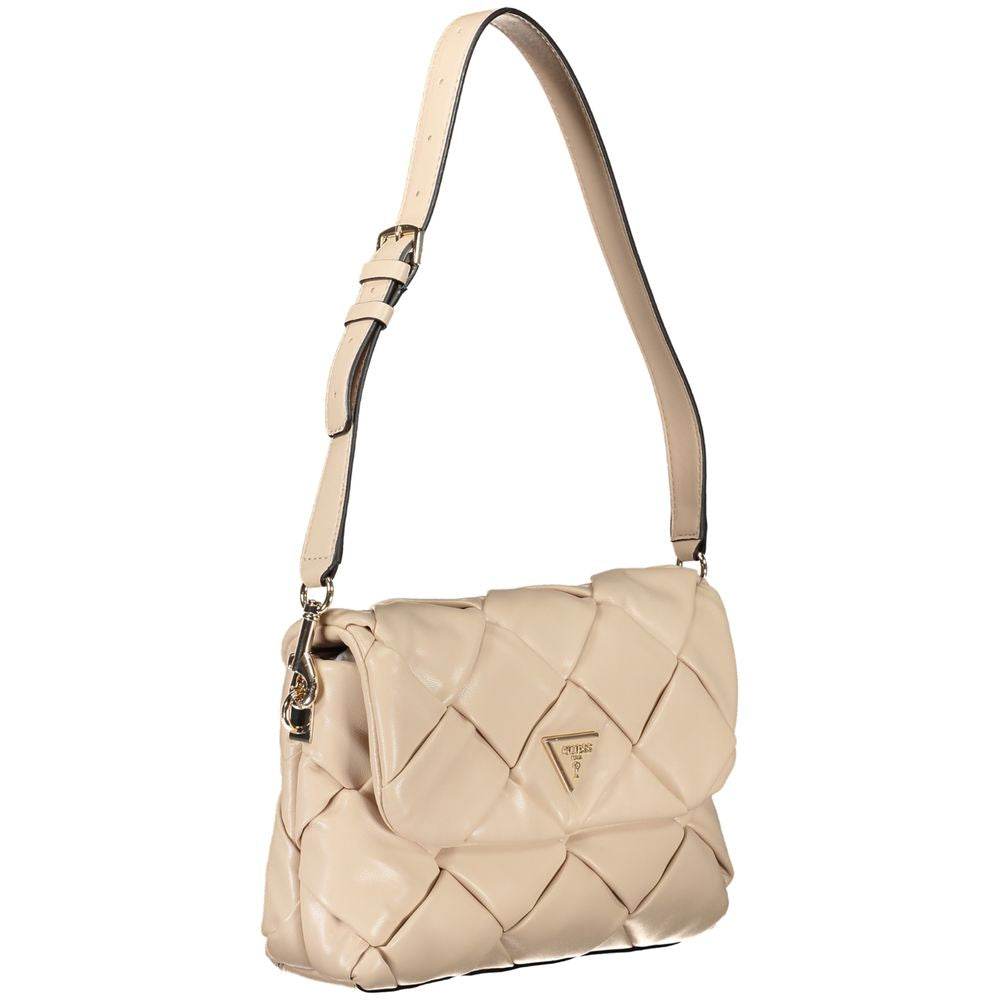 Guess Jeans Pink Polyethylene Handbag - Hilstor