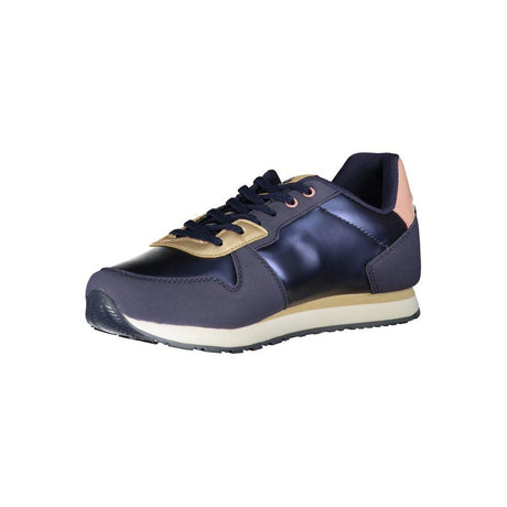 U.S. POLO ASSN. Blue Polyester Sneaker - Hilstor