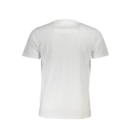 Cavalli Class White Cotton T-Shirt - Hilstor