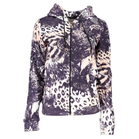 Cavalli Class Pink Cotton Women Sweater - Hilstor