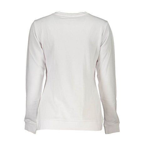 Cavalli Class White Cotton Women Sweater - Hilstor