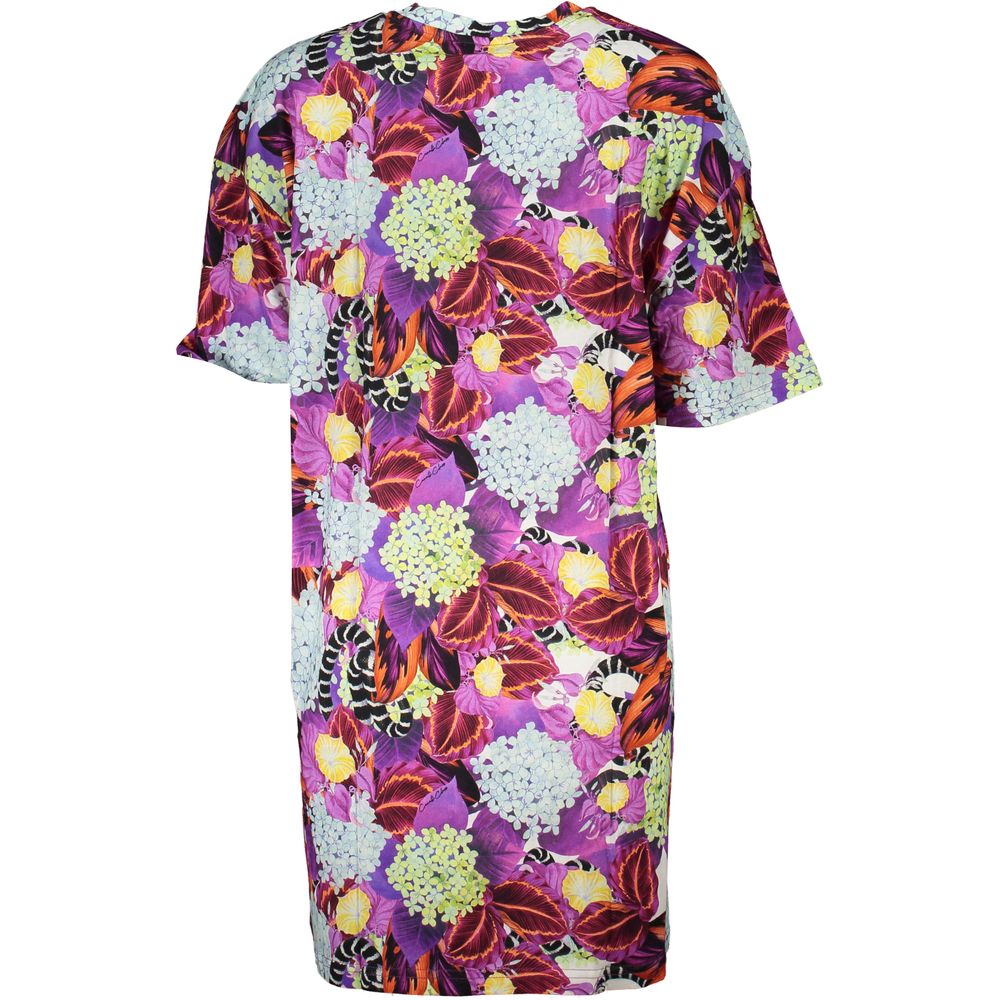 Cavalli klasse lilla bomuldskjole