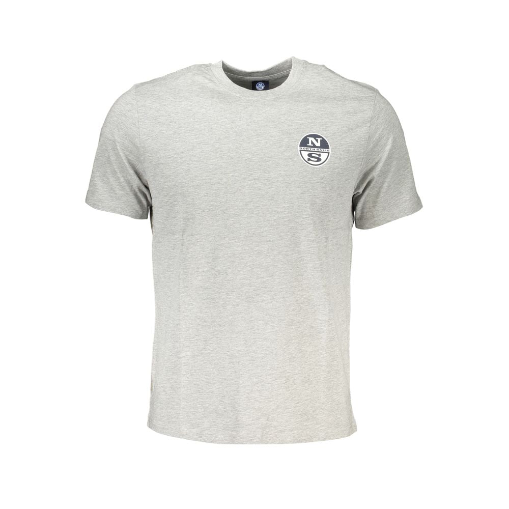 North Sails Grå T-shirt i bomuld