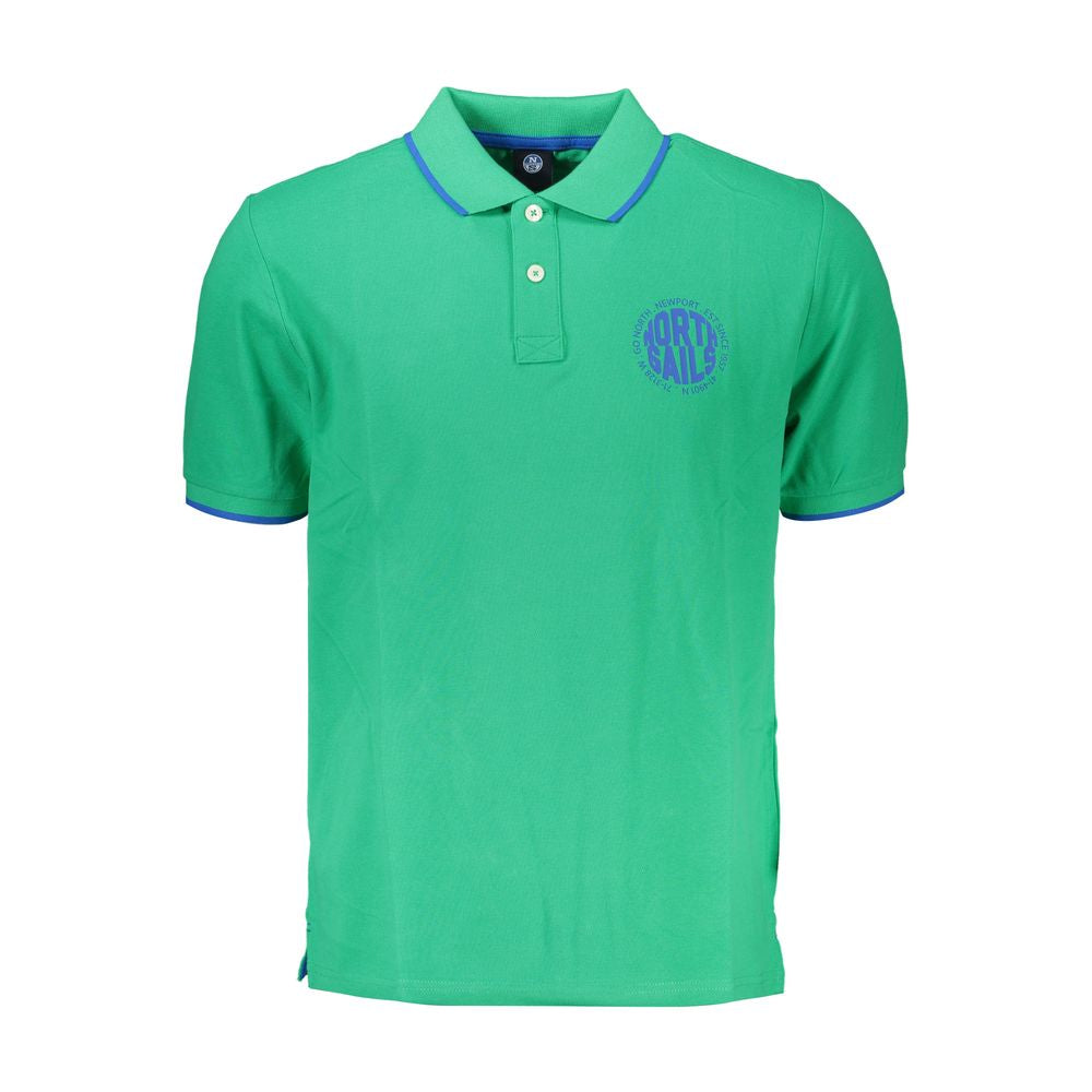 North Sails Grøn bomulds poloshirt