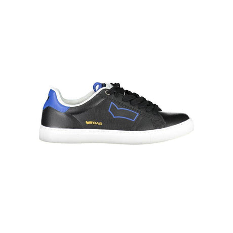 Gas Black Polyester Sneaker - Hilstor