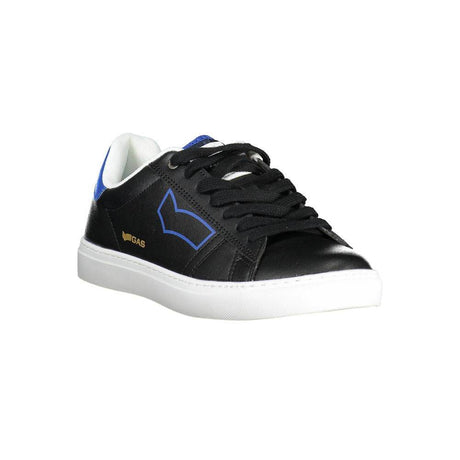 Gas Black Polyester Sneaker - Hilstor