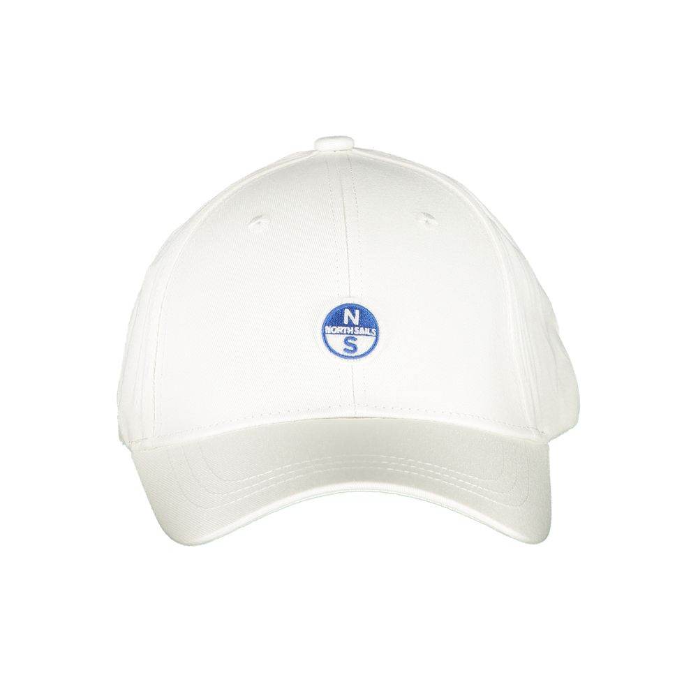 North Sails White Cotton Hats & Cap - Hilstor