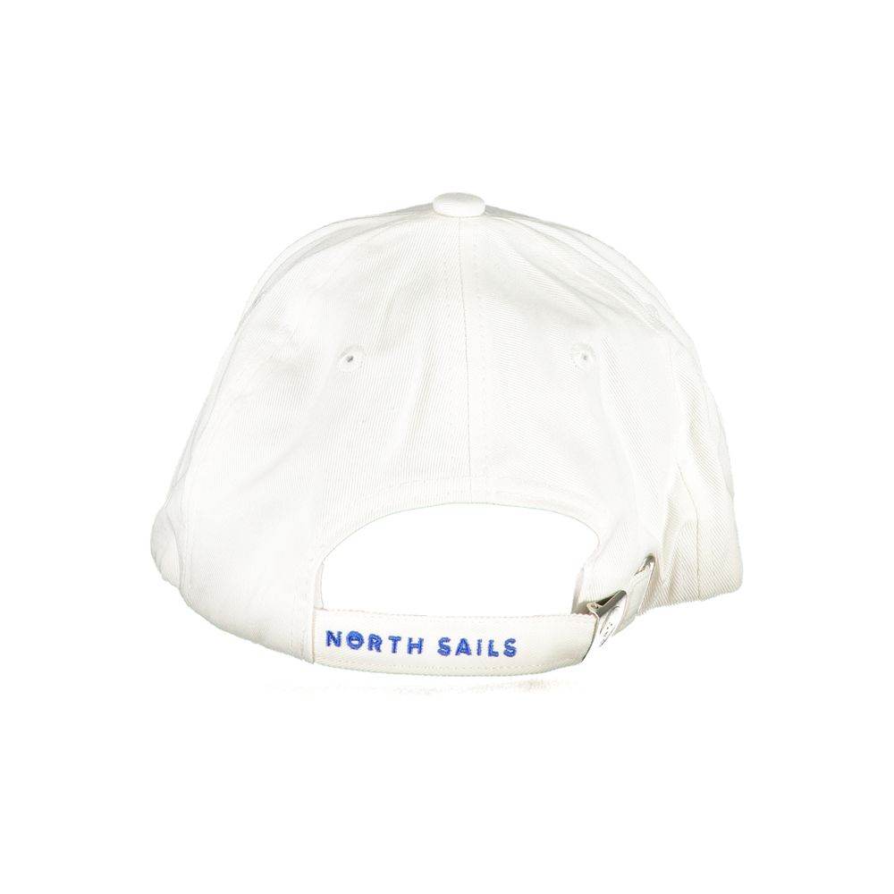 North Sails White Cotton Hats & Cap - Hilstor