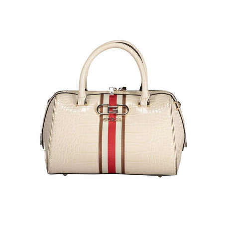 Guess Jeans Beige Polyethylene Handbag - Hilstor