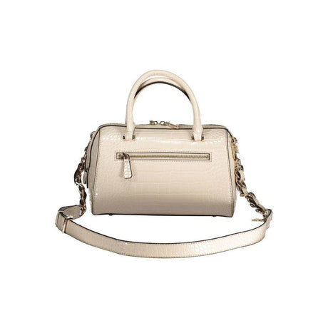 Guess Jeans Beige Polyethylene Handbag - Hilstor
