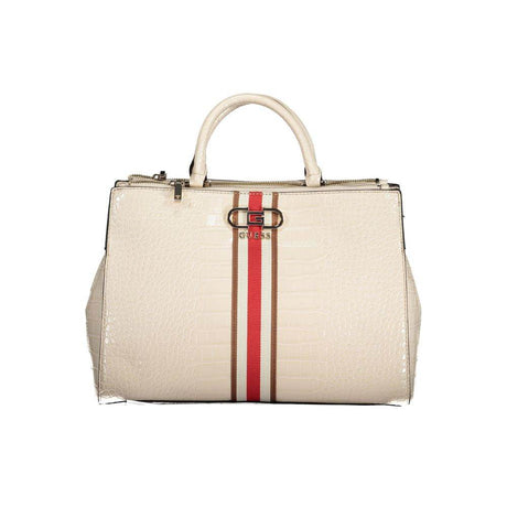 Guess Jeans Beige Polyethylene Handbag - Hilstor