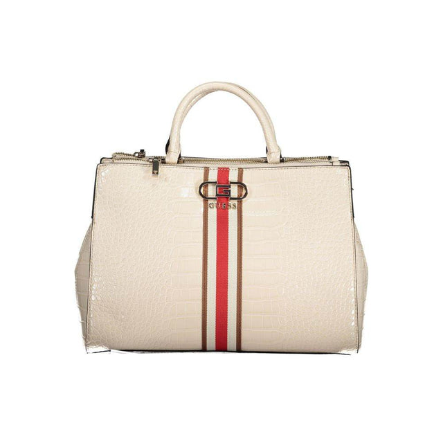 Guess Jeans Beige Polyethylene Handbag - Hilstor