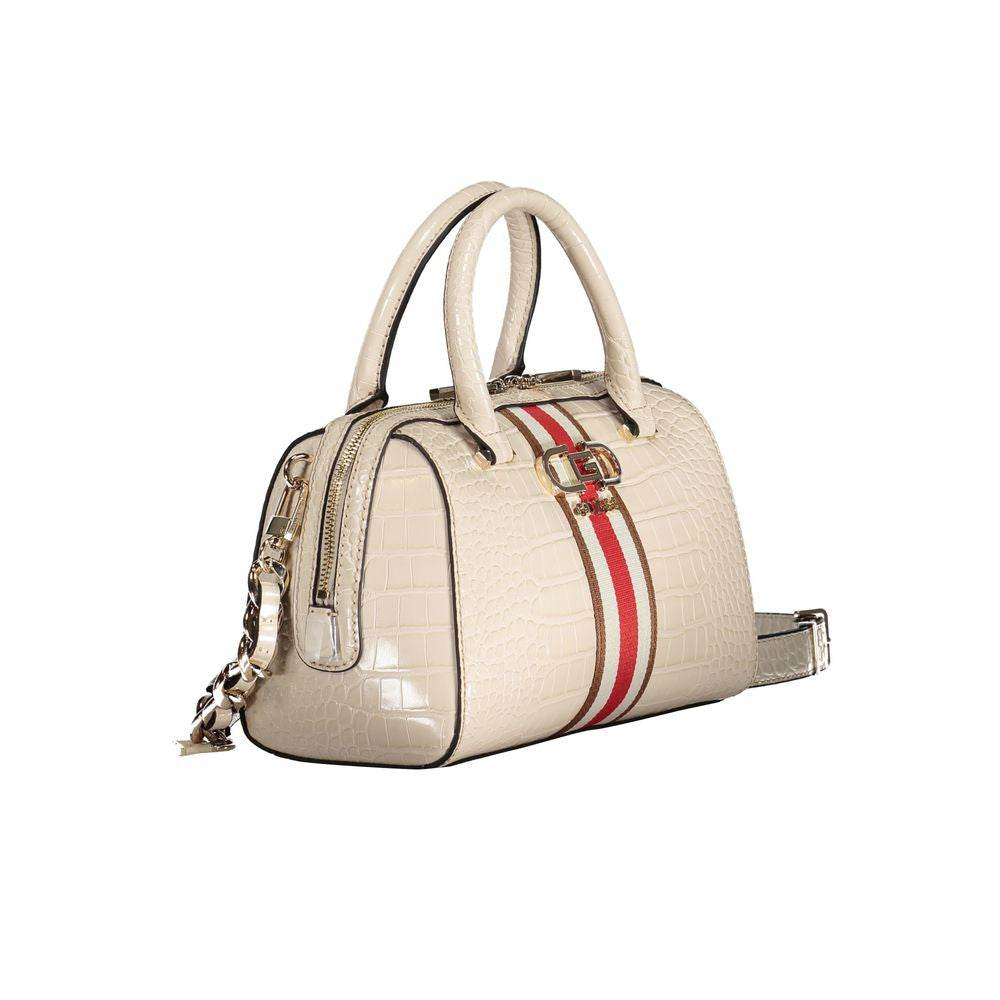 Guess Jeans Beige Polyethylene Handbag - Hilstor
