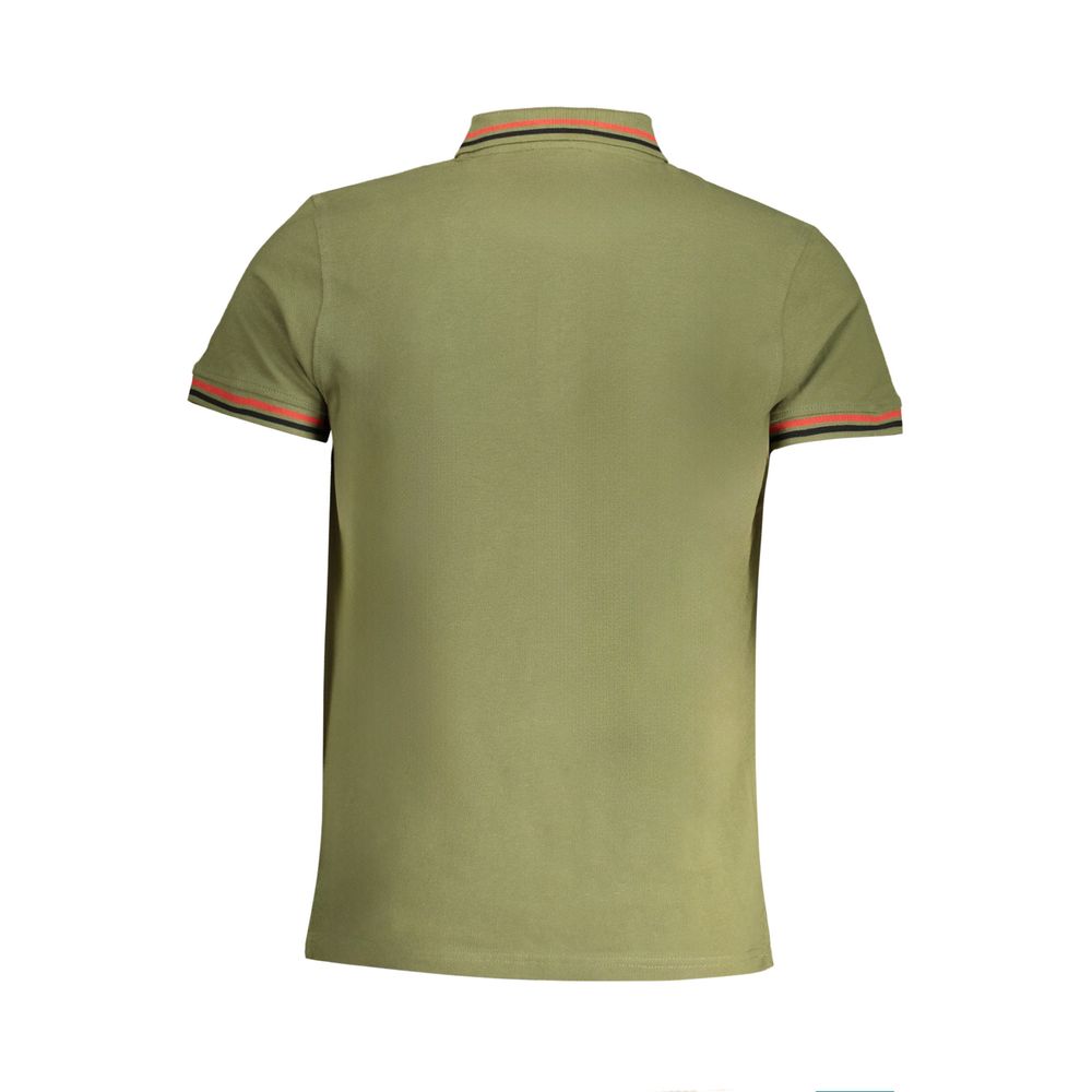 Cavalli klasse grøn bomuld poloshirt