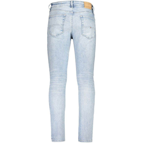Tommy Hilfiger Blue Cotton Men's Tapered Jean - Hilstor