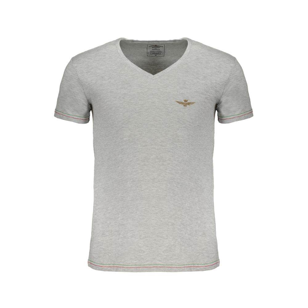 Aeronautica Militare Brown Cotton Men T-Shirt - Hilstor