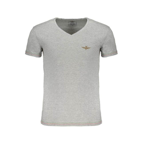Aeronautica Militare Brown Cotton Men T-Shirt - Hilstor