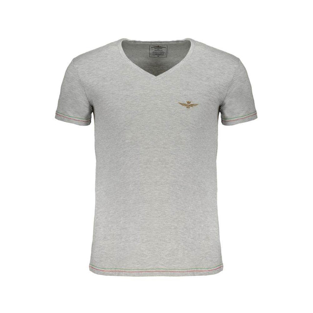 Aeronautica Militare Brown Cotton Men T-Shirt - Hilstor