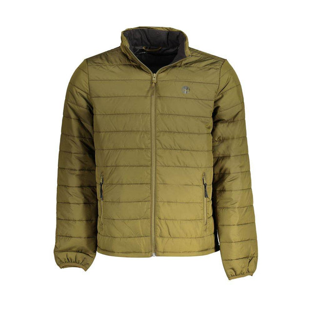 Timberland Green Polyester Men's Jacket - Hilstor