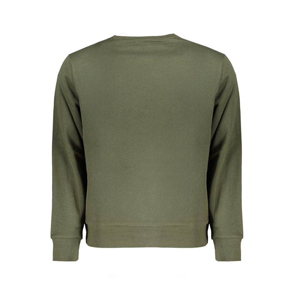 North Sails Green Cotton Men Sweater - Hilstor