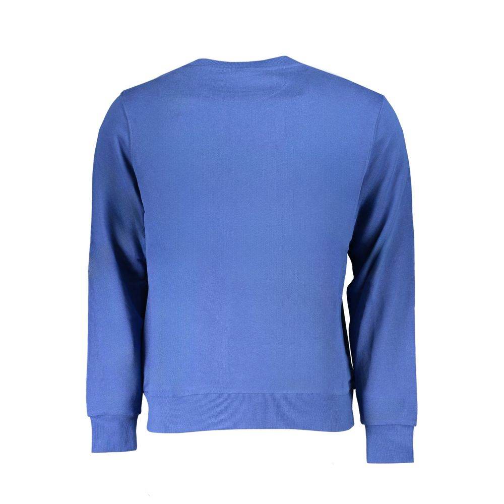North Sails Blue Cotton Men Sweater - Hilstor