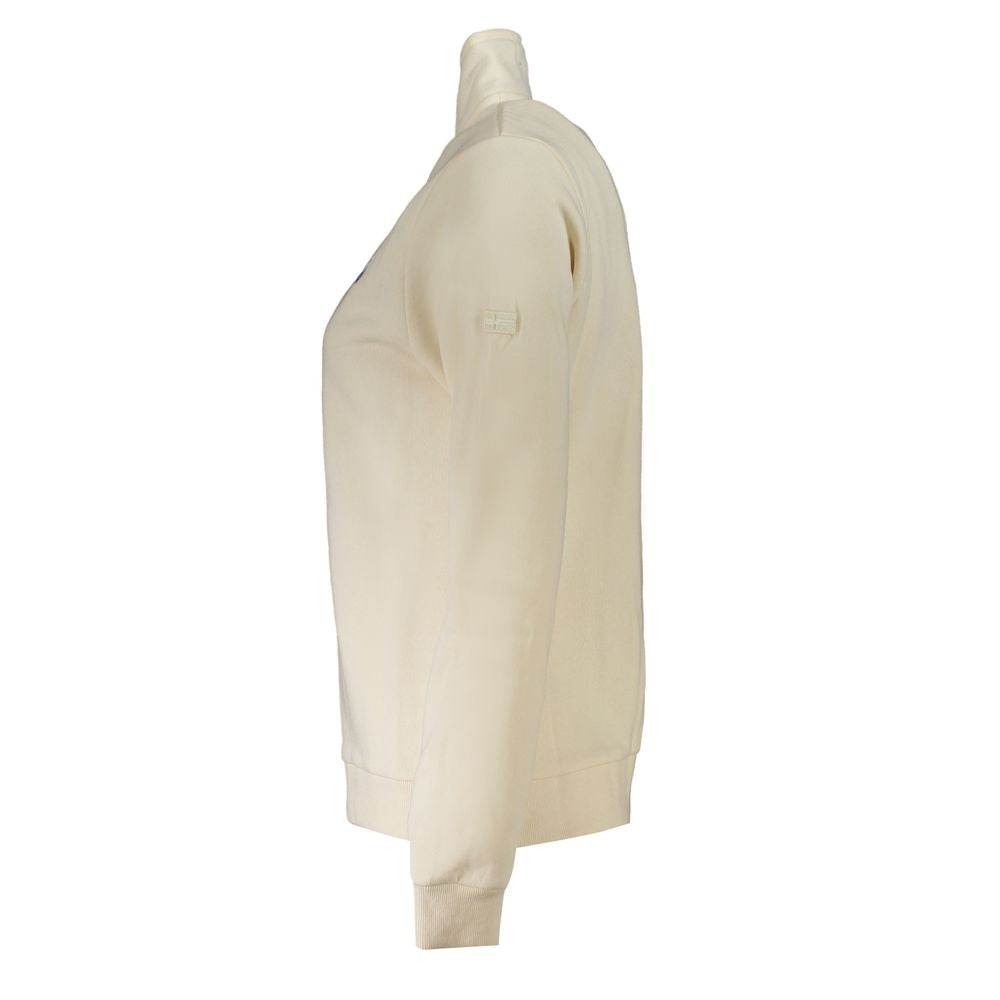 Norway 1963 Beige Cotton Women Sweater - Hilstor