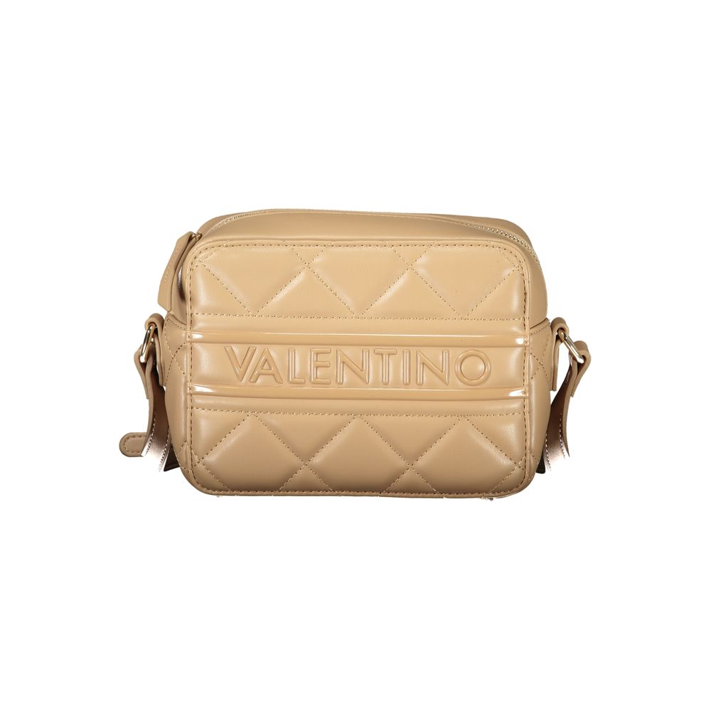 Valentino Tasker Beige Polyethylene Håndtaske til kvinder