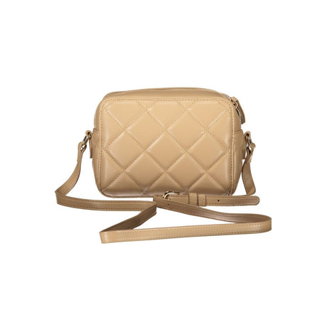 Valentino Tasker Beige Polyethylene Håndtaske til kvinder