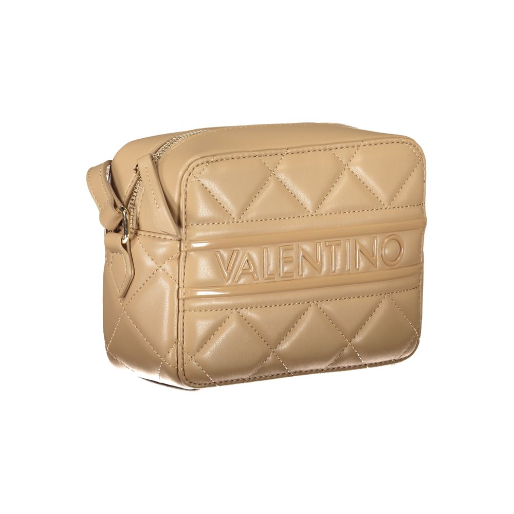 Valentino Tasker Beige Polyethylene Håndtaske til kvinder