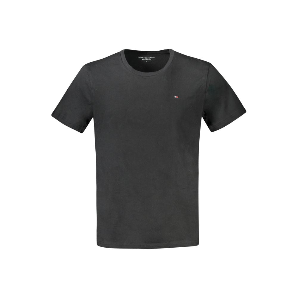 Tommy Hilfiger sort bomuld herre T-shirt