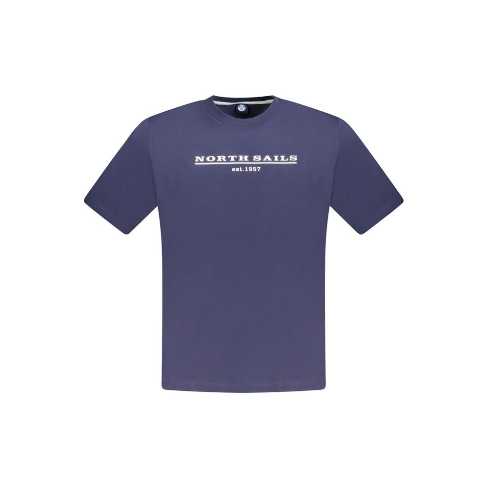 North Sails blå bomuld herre T-shirt