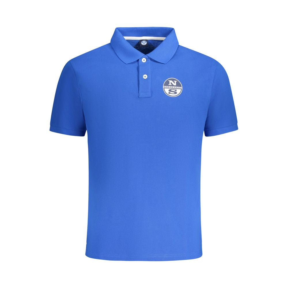 North Sails Blå Bomuld Polo Shirt til mænd