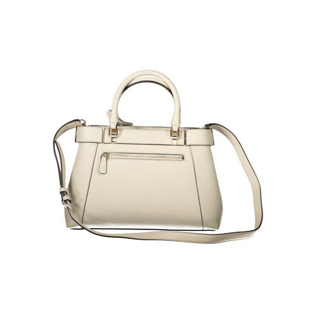 Guess Jeans Beige Polyethylene Handbag - Hilstor