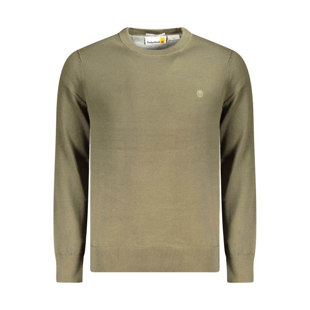 Timberland Green Cotton Men Sweater - Hilstor