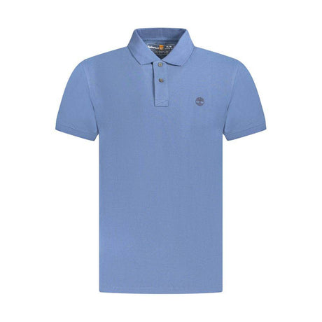 Timberland Blue Cotton Men Polo Shirt - Hilstor