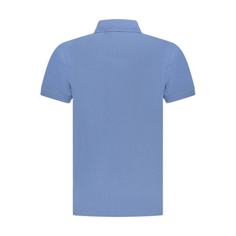 Timberland Blue Cotton Men Polo Shirt - Hilstor