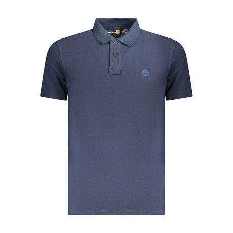 Timberland Blue Cotton Men Polo Shirt - Hilstor