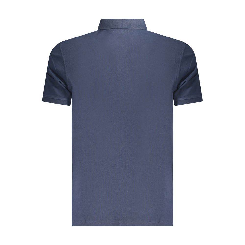 Timberland Blue Cotton Men Polo Shirt - Hilstor