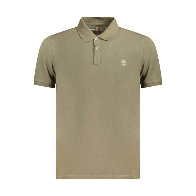 Timberland Green Cotton Polo Shirt - Hilstor