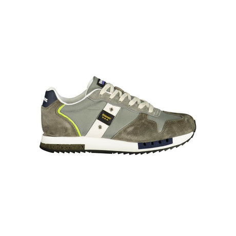 Blauer Green Polyester Mens Sneaker - Hilstor