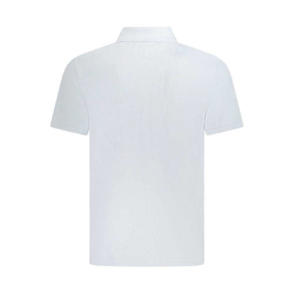 Calvin Klein Light Blue Cotton Men Polo Shirt - Hilstor