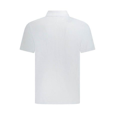 Calvin Klein Light Blue Cotton Men Polo Shirt - Hilstor