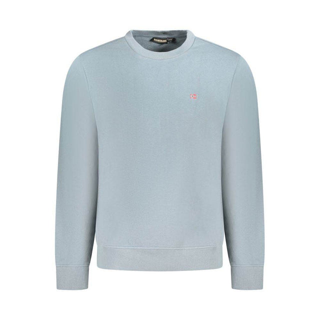 Napapijri Gray Cotton Men Sweater - Hilstor