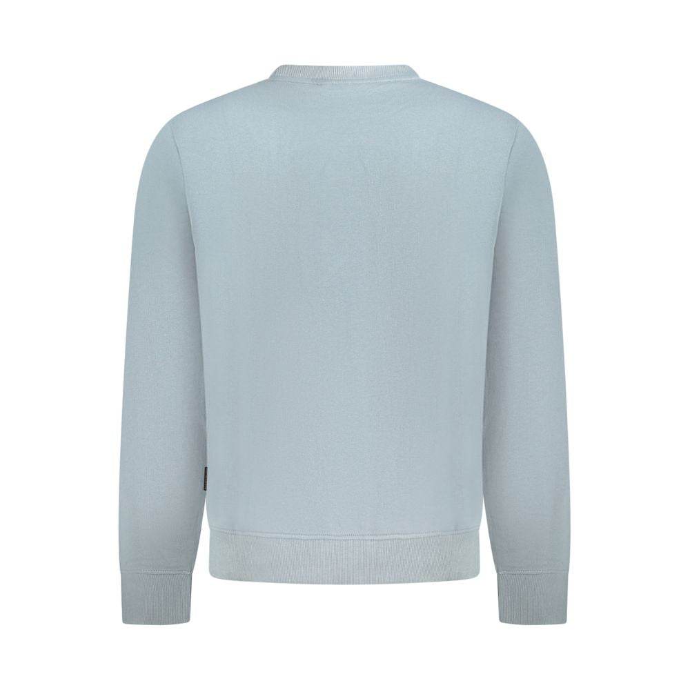 Napapijri Gray Cotton Men Sweater - Hilstor