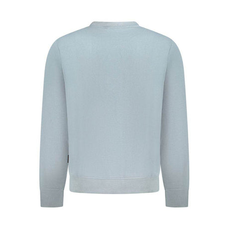 Napapijri Gray Cotton Men Sweater - Hilstor